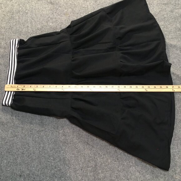 Skirt 100% Wool Girls L 10/12 Maxi Black Ruffle Tiered Preppy Mom and Pop's Kids - Picture 8 of 9